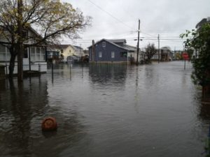 Downtown HIghlands Monday morning during Hurricane Sandy2