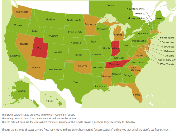 Topfree map