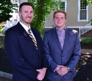 Red Bank GOP Council Candidates Mark Taylor, right, and Mike Whelan.