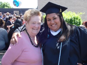 Muriel Smith and her grand-daughter Becca Marie