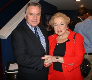 Congressman Chris Smith and Freeholder Lillian Burry