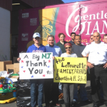 Trucks from Washington DC Bring Donated Goods to Jersey Victims of Hurricane Sandy