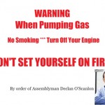 O’Scanlon: When pumping gas, DON’T SET YOURSELF ON FIRE