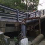 Howell Bridge Collapses