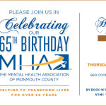 The Mental Health Association of Monmouth County Celebrates 65th Years of Providing Vital Free Programs and Services to Monmouth County Residents