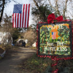Inside the homeless encampment hidden in woods of Howell