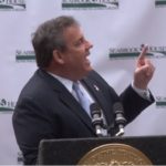 Christie Shouts Down Protesters In Shrewsbury