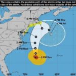 Tropical storm watch issued as Jose heads toward East Coast