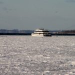 Ice Field 15 Inches Thick Prompts Cancellation Of Ferry Service