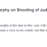 Murphy’s  response to shooting at federal Judge’s home is inappropriate ideological drivel