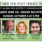 Sunday night:  Watch the NJGlobe CD-3 Debate and Post Debate Analysis